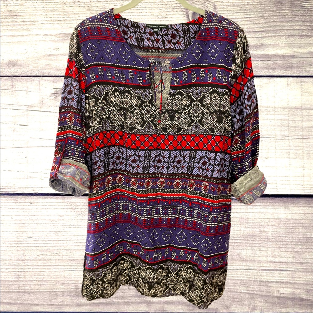 Long sleeve 3/4 sleeve top